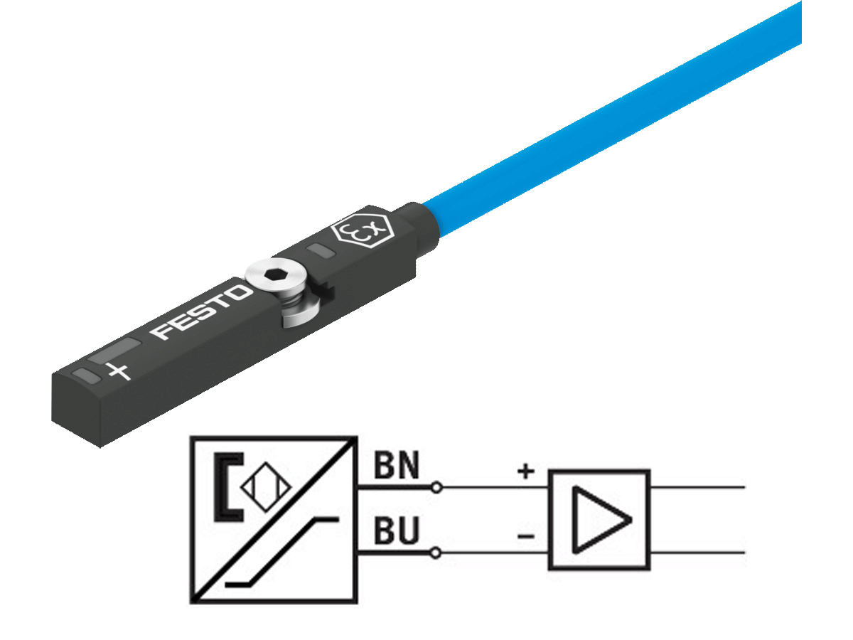 Proximity sensor SDBT-MS-20NL-ZN-E-5-LE-EX6 - Static Cleanflow