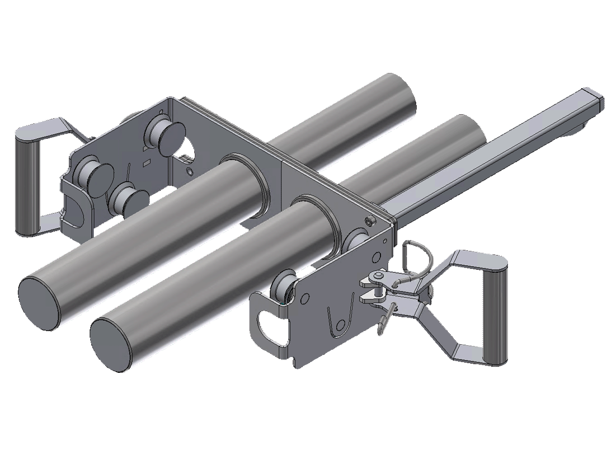 Magnet unit - 2xN52-Ø52,4 mm - SECE2020 - Static Cleanflow magnets ...