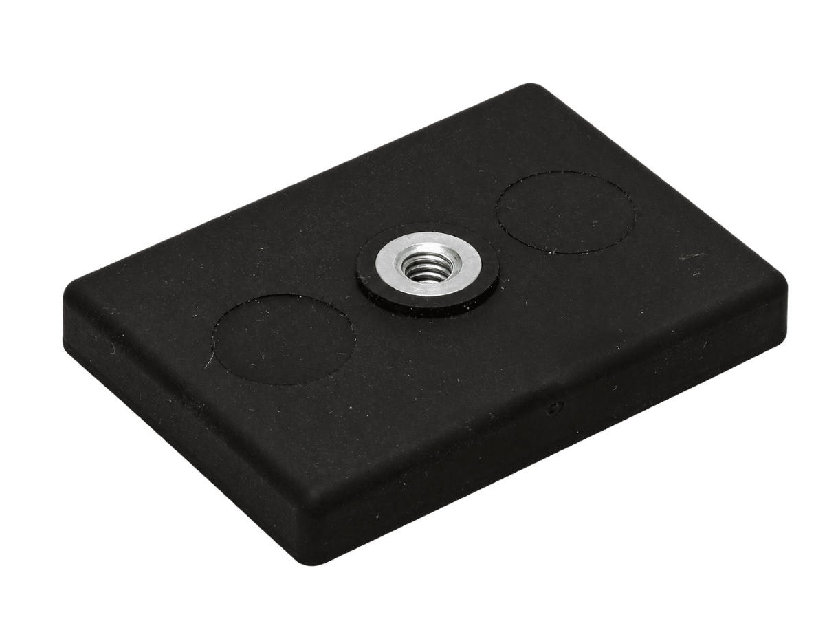 Rubber potmagneten - 43 x 31 mm - Goudsmit Magnetics