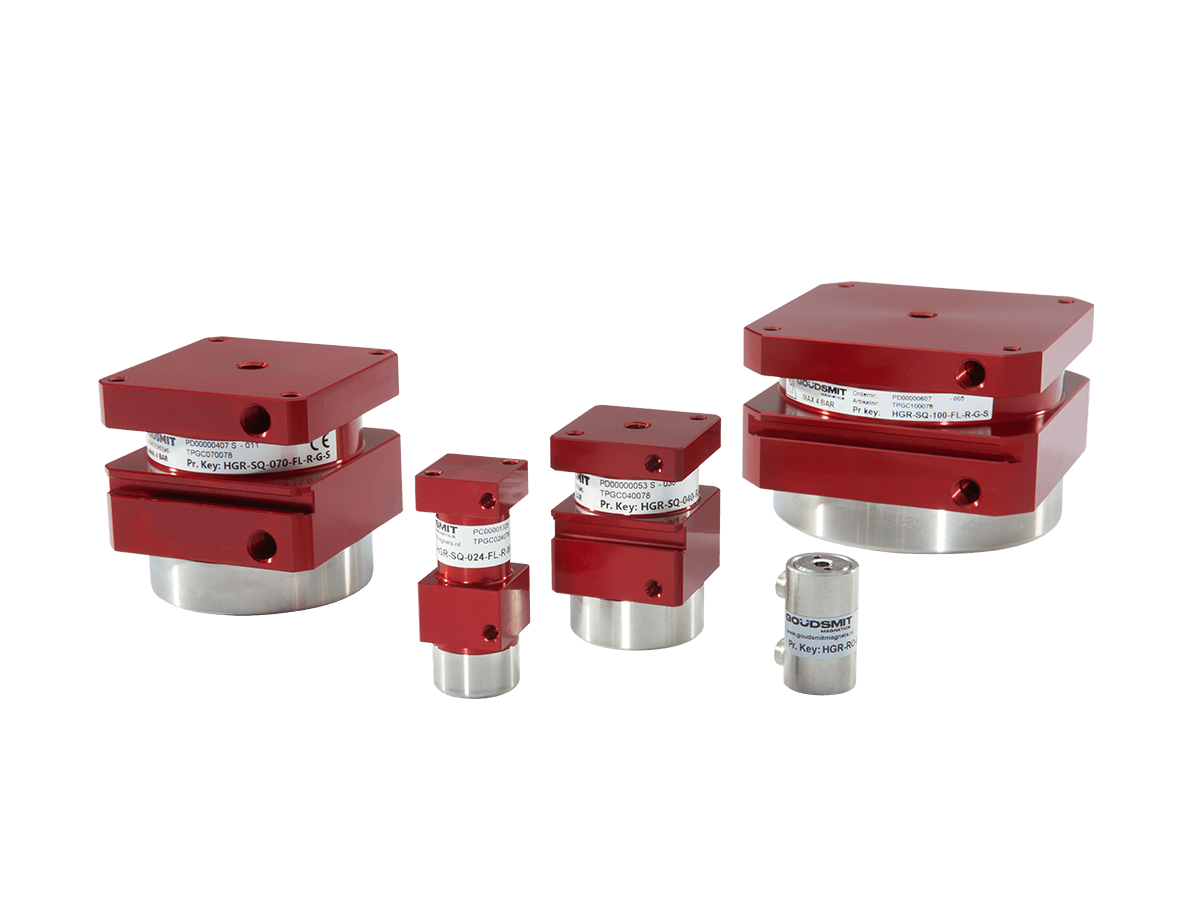 Pneumatic magnetic grippers - 100 mm - Goudsmit Magnetics Pneumatic magnetic grippers - 100 mm - Goudsmit Magnetics