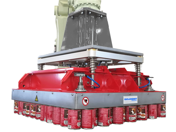 Magnetic palletizers