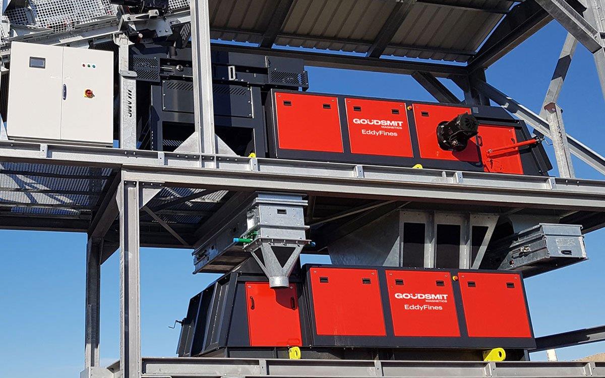 EddyXpert - Eddy current separators - 600 mm - Goudsmit Magnetics