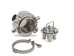 Magnetic filters - hygienic - double-walled - manual