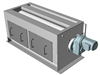 Magnetic drum separator in housing - basic type - 300 m³/h