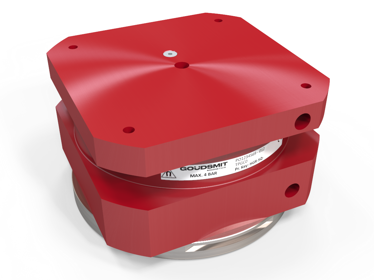 Pneumatic magnetic grippers - 160 mm - Goudsmit Magnetics